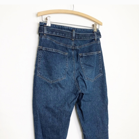 Reformation Kayo High Rise Skinny Belted Paper Bag Waist Jeans - Picture 6 of 14